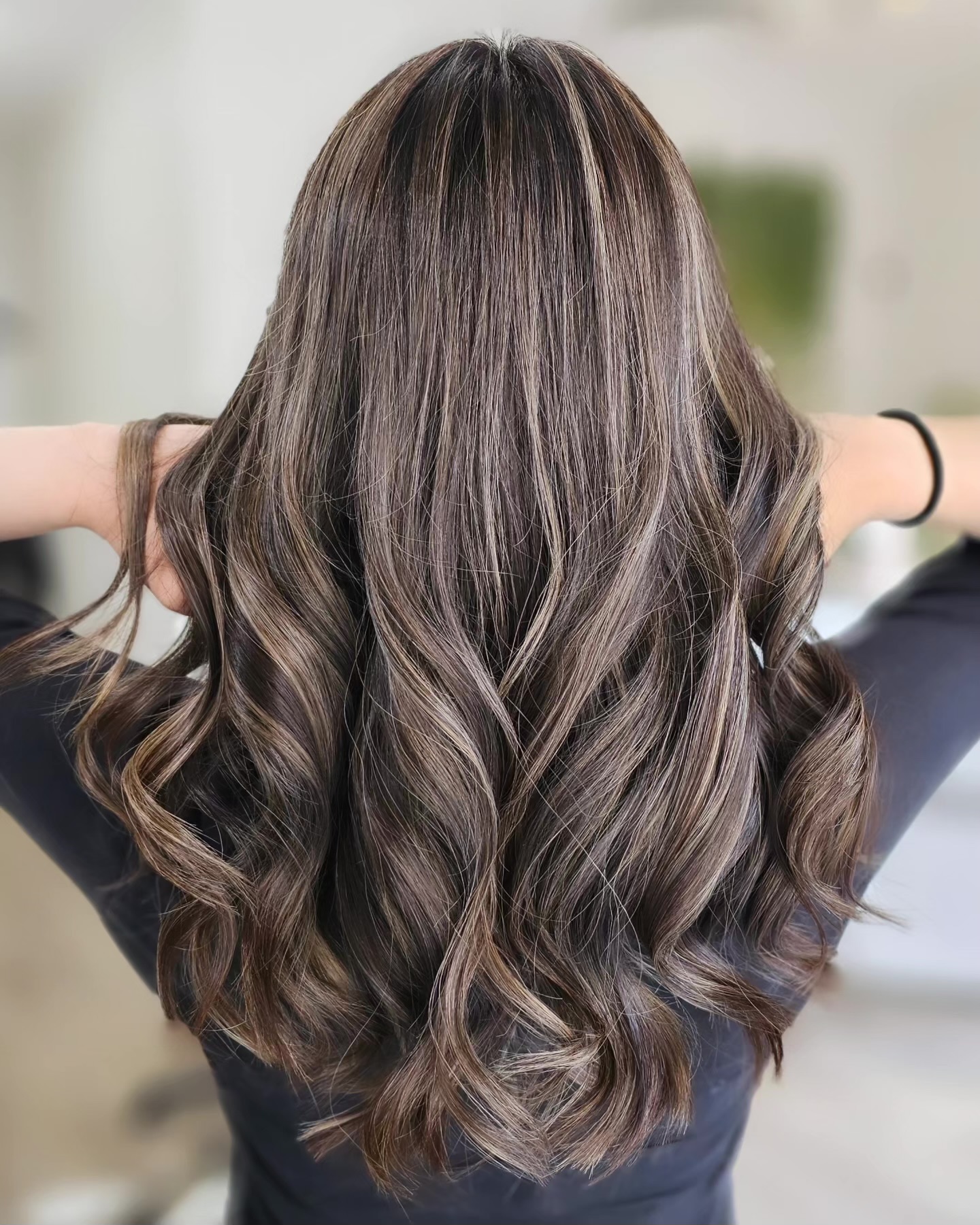 Ashy Blonde Highlights 