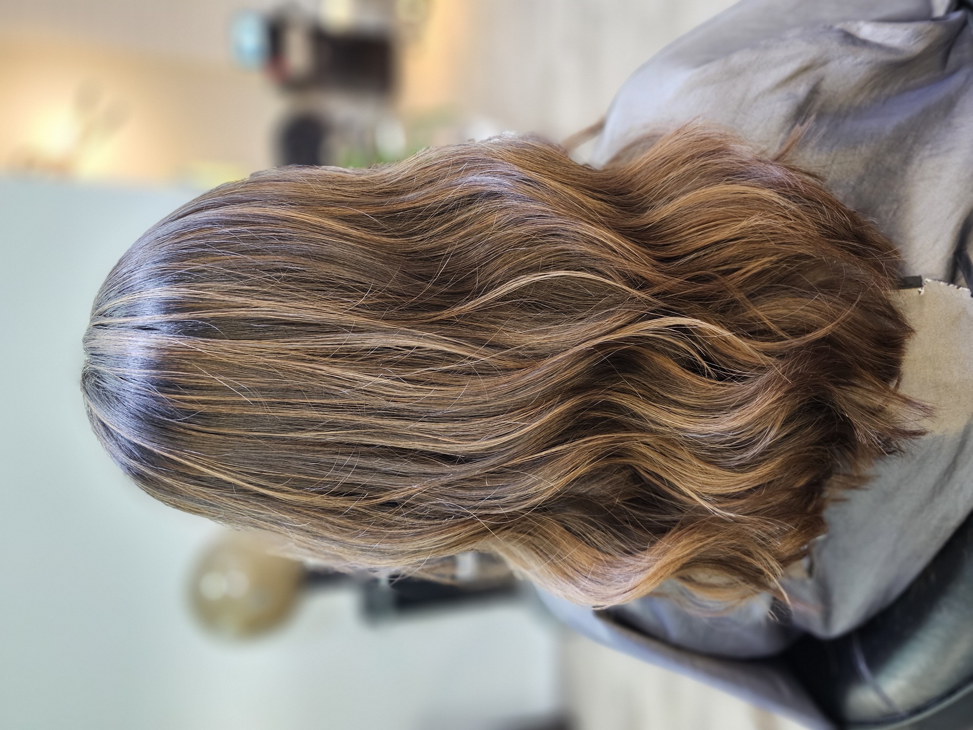Brown balayage 