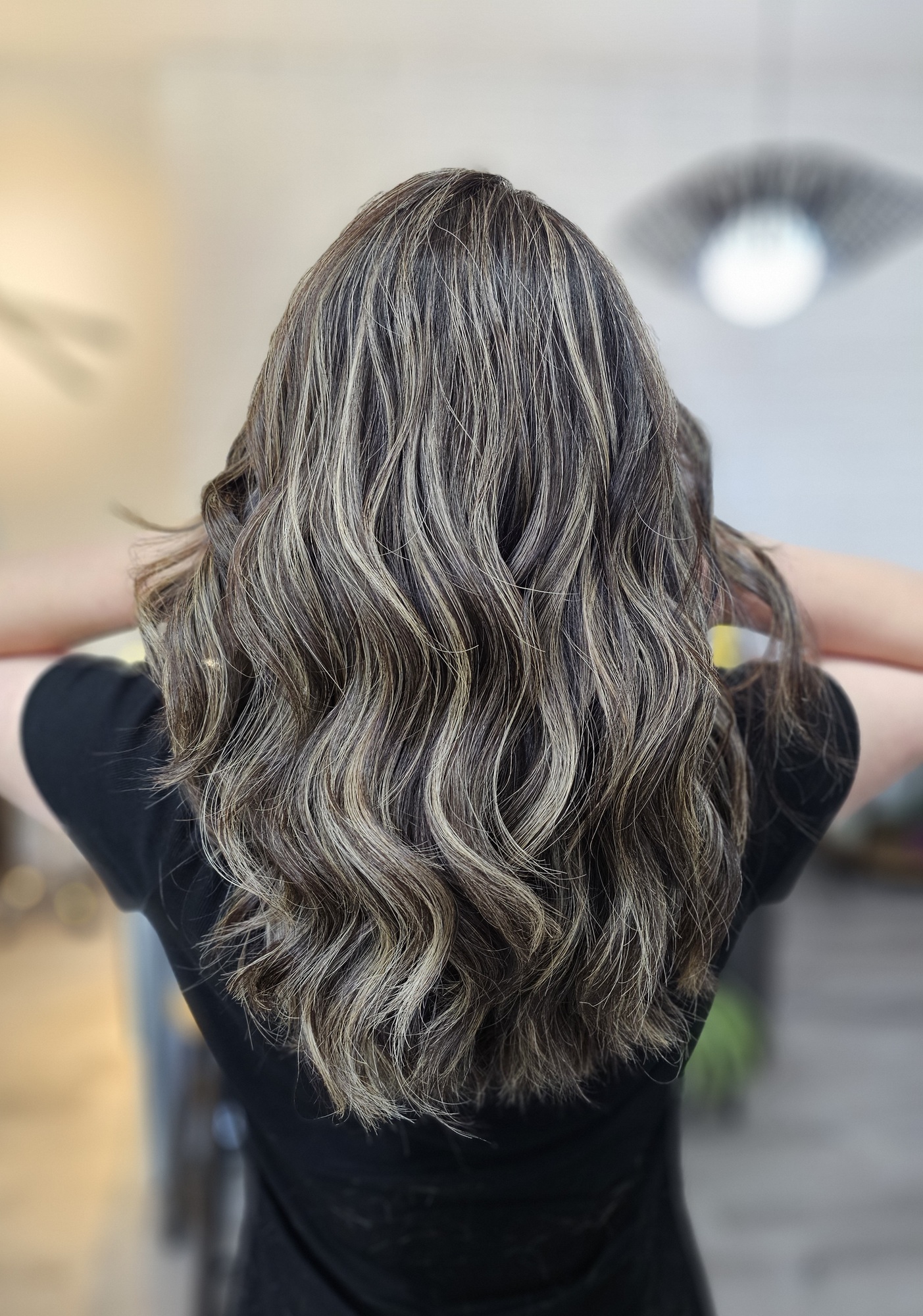 Gray blending highlights